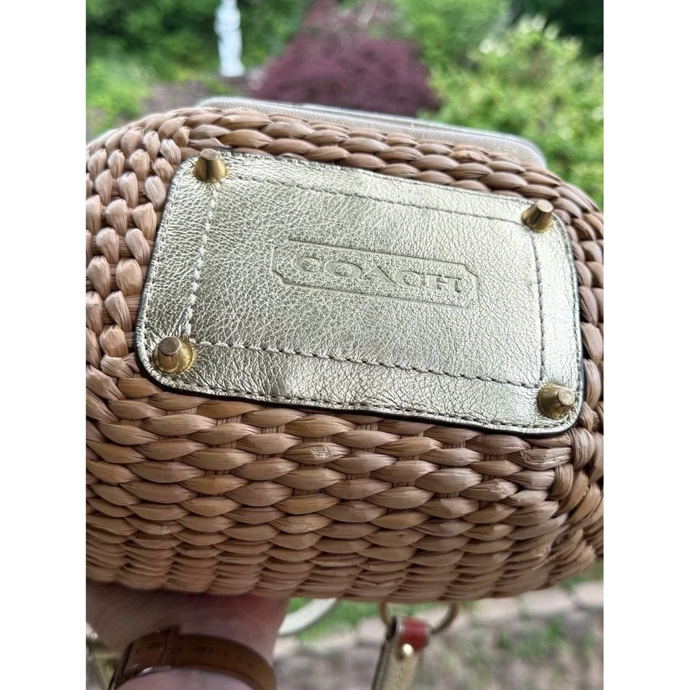 Coach vintage woven